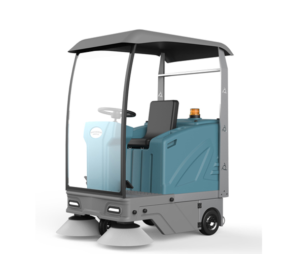 M-1400 ride-on sweeper (windshield)